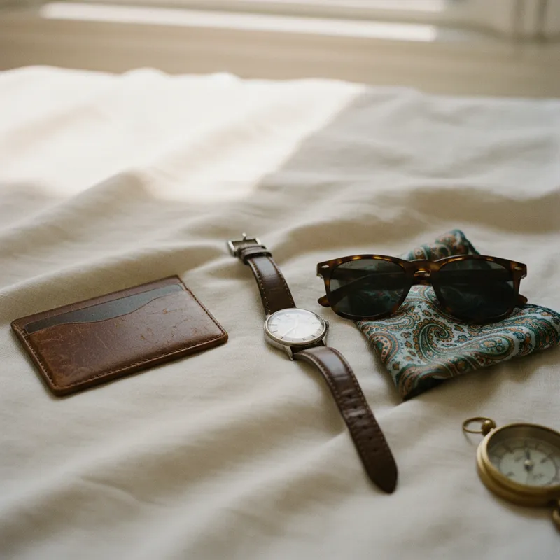 Illustration of fashion accessories