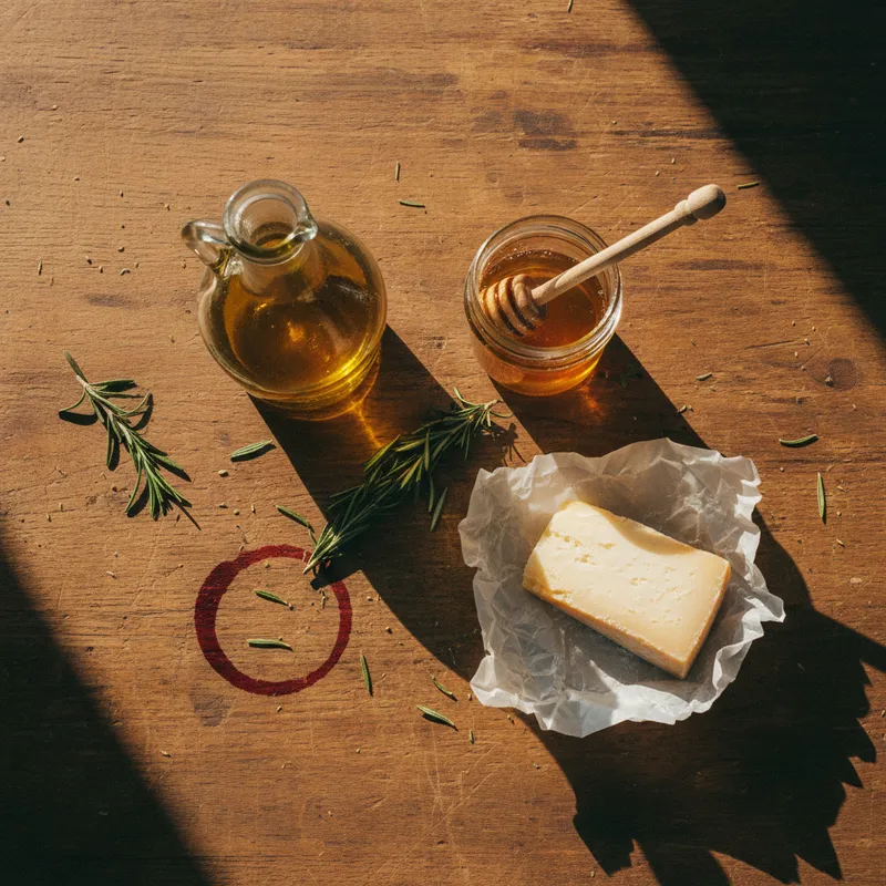 Illustration of food and beverage products